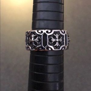 Women’s biker style ring
